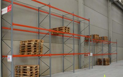 Die richtige Lagerung von Paletten: Regallagerung